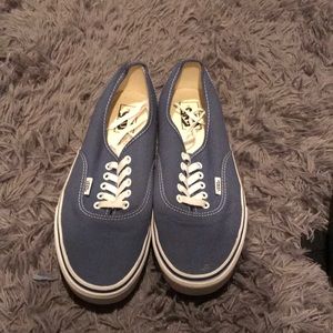 Blue Vans Size 11